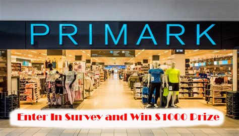 primark survey entry.